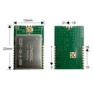 Gigahertz 434M CE Approved de sous-marin de module d'IoT de radio de l'esprit 2 de St de S2SPI
