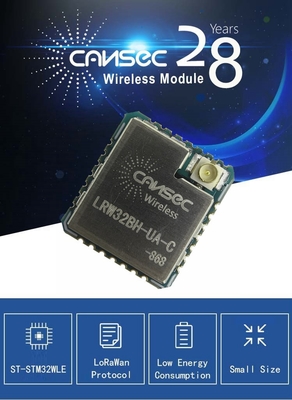 Module de communication Lora de petite taille Cansec LRW32BH-HA/UA-C ST-STM32WLE Transmission Lorawan longue portée