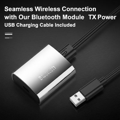 Connexion sans fil transparente avec notre module Bluetooth 8 dBm TX Puissance Câble de chargement USB inclus