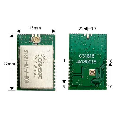 Module 14dBm de gigahertz de sous-marin de S1SPI-UA-A 1uA avec le jeu de puces de St Spirit-1