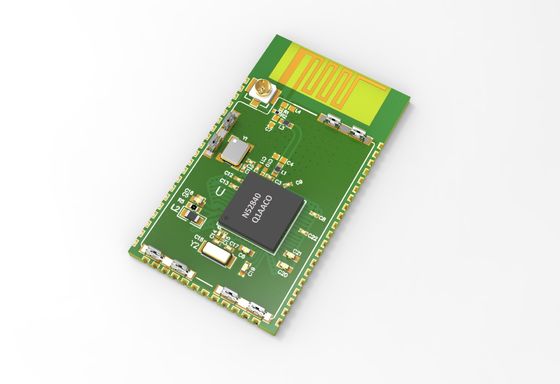 1.5uA BLE5 Thread ZigBee3 Nfc Bluetooth Module à basse énergie pour serrures BLE52840SA-B